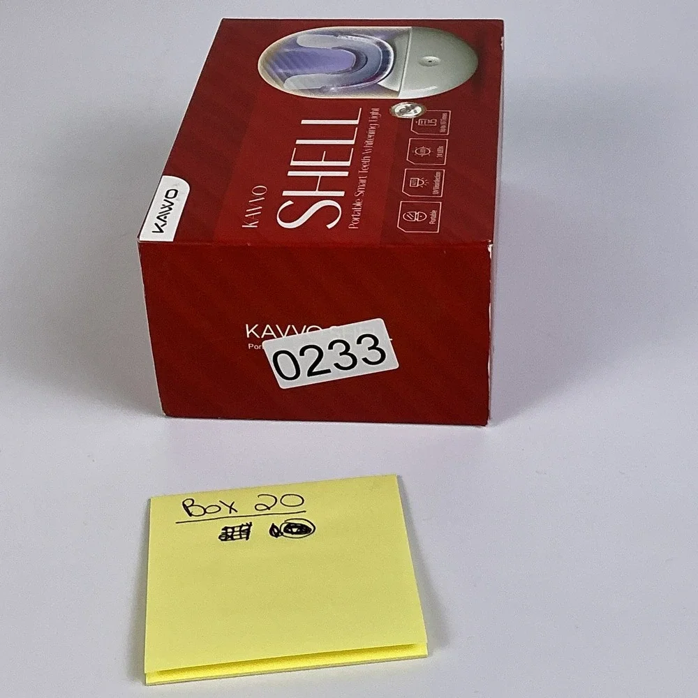 KAVVO Shell LED Teeth Whitening Light Kit Portable‎ USB-C New